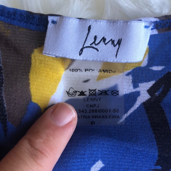 Lenny Niemeyer abstract print nylon swim cover up - Picture 2 of 6